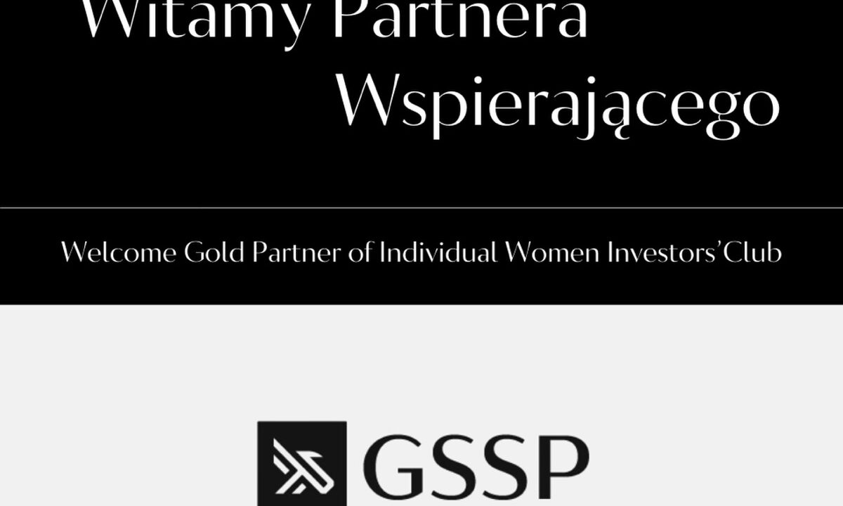 Z radością informujemy o nawiązaniu współpracy partnerskiej pomiędzy Klub Inwestorek Indywidualnych (Individual Women Investors’ Club) a GSSP Gawlas, Sobańska, Skwira Kancelaria Adwokacka sp.p. 🤝